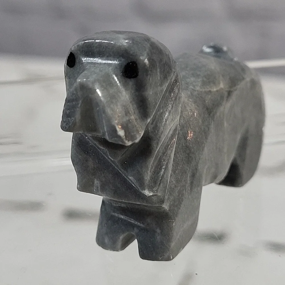 Cocker Spaniel Marble Figurine:‎ 2 1/2